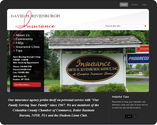 Insurance Website